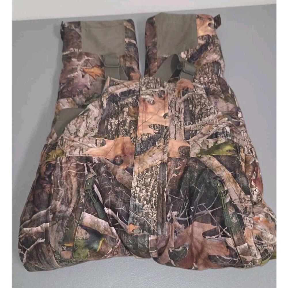 YOUTH RedHead Bone Dry Bibs Size M Realtree Camo Insulated Water & Wind Proof